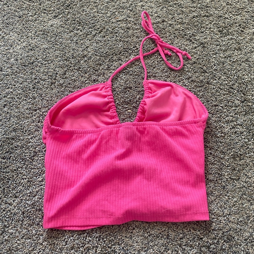 Pink Halter Top